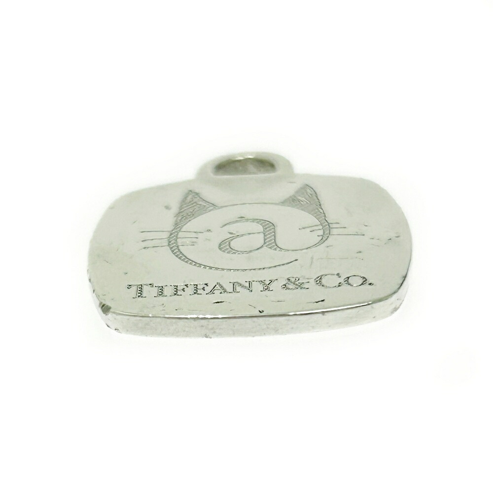 TIFFANY Co Cat Street Silver Pendant - Picture 5 of 7